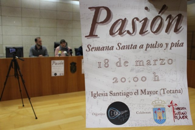 El concierto Pasión Semana Santa a pulso y púa se celebra el próximo 18 de marzo en la iglesia de Santiago El Mayor - 2, Foto 2