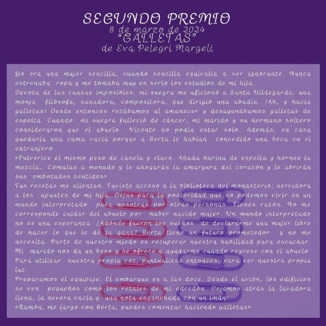 X Certamen de Relato Breve por el Día Internacional de la Mujer - 4, Foto 4