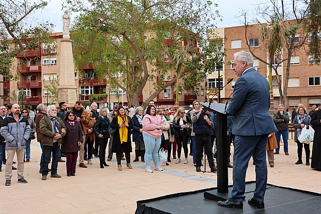 El Alcalde de Mazarrón inaugura el Jardín de la Purísima - 1, Foto 1
