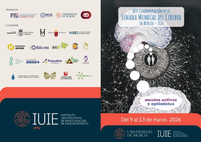 La Universidad de Murcia celebra la XXVI Semana Mundial del Cerebro con un programa sobre salud cerebral, tecnología y longevidad - 2, Foto 2