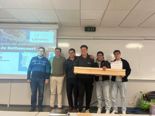 La UPCT logra su tercer triunfo consecutivo en el Concurso Nacional de Puentes para estudiantes de Ingeniería de Caminos, Canales y Puertos - 2, Foto 2