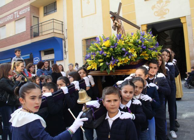 Los niños acompañan al Nazareno en la procesión infantil - 1, Foto 1