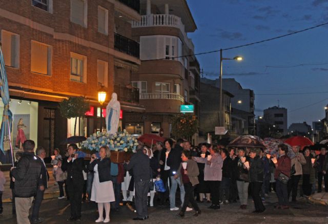 La Virgen de Lourdes visita Puerto Lumbreras - 1, Foto 1