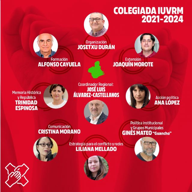 Constituida la nueva Comisión Colegiada de IU-Verdes en la Región de Murcia - 1, Foto 1