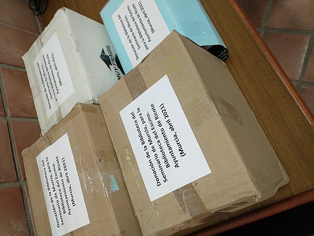 Donación a la Biblioteca Municipal de Ricote - 1, Foto 1