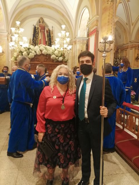 El PP torreño con los cofrades de la Virgen de los Dolores en su día grande de devota procesión - 1, Foto 1