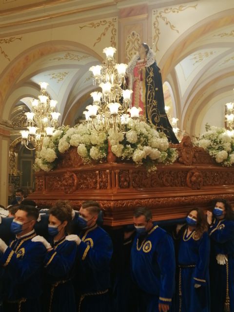 El PP torreño con los cofrades de la Virgen de los Dolores en su día grande de devota procesión - 3, Foto 3