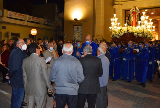 El Viernes de Dolores torreño se viste como es tradición de azul y blanco - 2, Foto 2