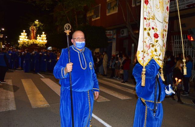 El Viernes de Dolores torreño se viste como es tradición de azul y blanco - 4, Foto 4