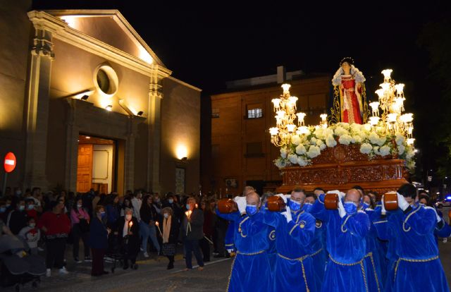 El Viernes de Dolores torreño se viste como es tradición de azul y blanco - 5, Foto 5