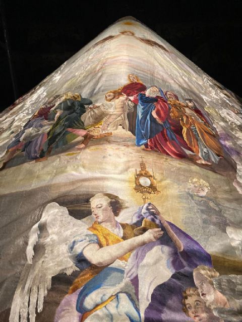 La Fundación Santo Domingo recibe la donación de dos cuadros que inspiraron escenas del palio y el manto de la Virgen de la Amargura - 1, Foto 1