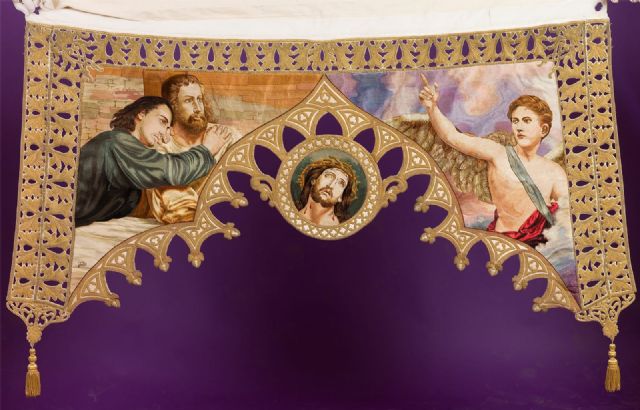 La Fundación Santo Domingo recibe la donación de dos cuadros que inspiraron escenas del palio y el manto de la Virgen de la Amargura - 3, Foto 3