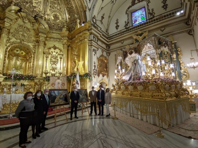La Fundación Santo Domingo recibe la donación de dos cuadros que inspiraron escenas del palio y el manto de la Virgen de la Amargura - 5, Foto 5
