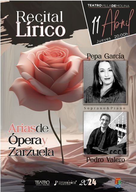 La soprano Pepa García y el pianista Pedro Valero ofrecen un recital lírico, con arias de ópera y zarzuela, el jueves 11 de abril en el Teatro Villa de Molina - 1, Foto 1