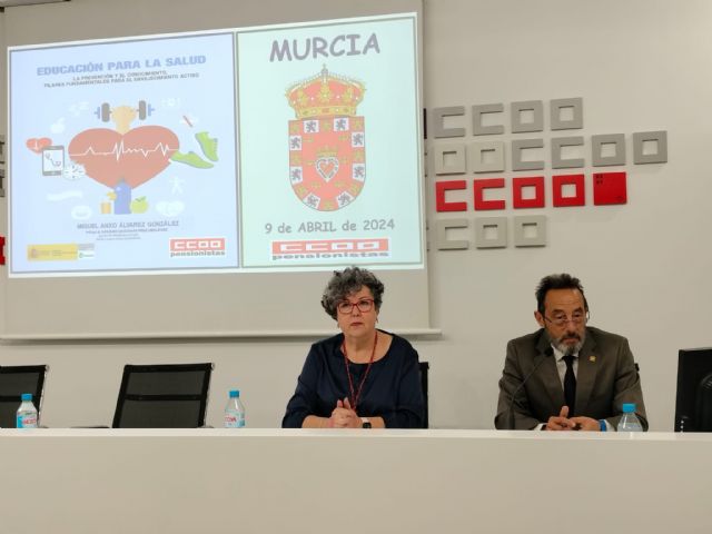 La Federación de Pensionistas y Jubilados de CCOO de la Región de Murcia presenta el libro del gerontólogo Miguel Anxo Álvarez - 4, Foto 4