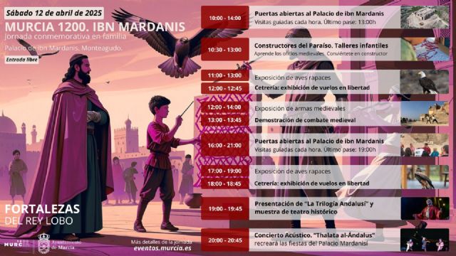 El Palacio Ibn Mardanís abre sus puertas para que los ciudadanos vivan una jornada medieval con talleres, visitas guiadas, teatro y música - 2, Foto 2