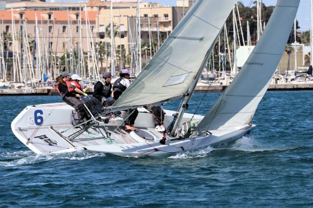 Éxito en la primera jornada del Campeonato de España Universitario de Vela en Cartagena - 1, Foto 1