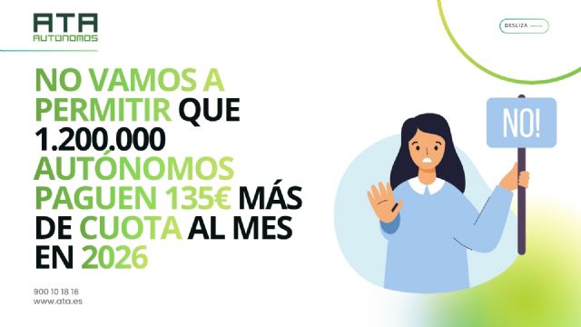 Más de 40.000 autónomos murcianos pagarán 135€ más de cuota al mes en 2026 - 2, Foto 2