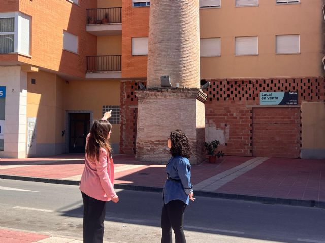 Murcia recupera un símbolo de su patrimonio industrial con la restauración de la chimenea de Algezares - 2, Foto 2