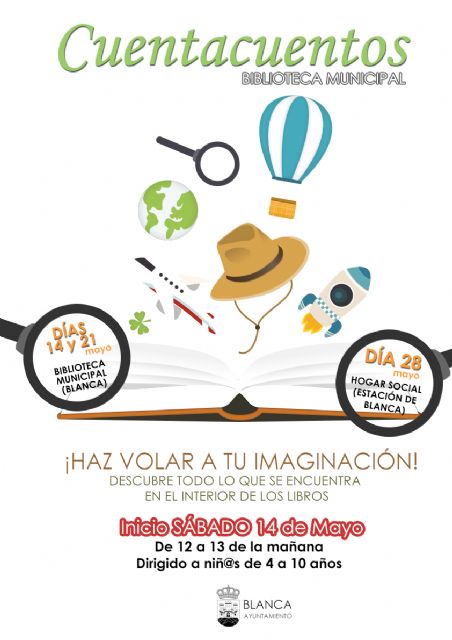 Cuentacuentos para los niños y niñas de Blanca durante los sábados de mayo - 1, Foto 1