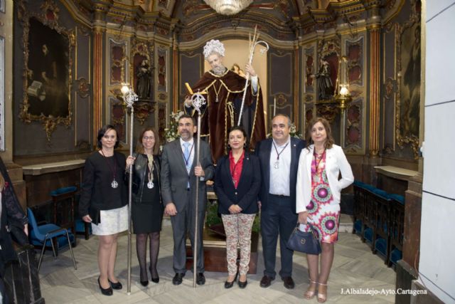 Cartagena rememoró el momento en que San Ginés fue designado como patrón de la ciudad - 5, Foto 5