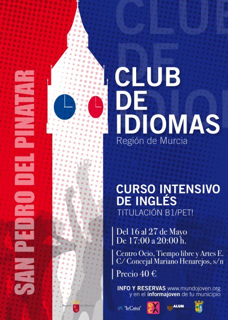 El Club de Idiomas de Juventud llega a San Pedro del Pinatar del 16 al 27 de mayo - 1, Foto 1