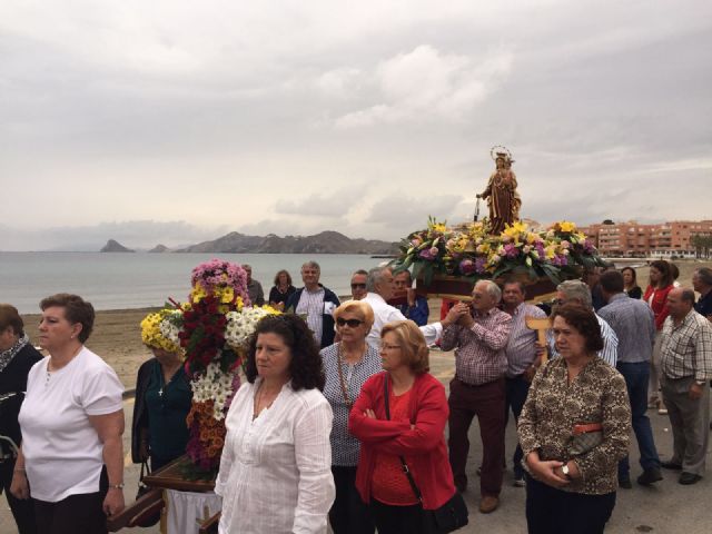La bendición de la nueva imagen de la Virgen del Carmen, acto central de las fiestas de la Cruz de Mayo - 2, Foto 2