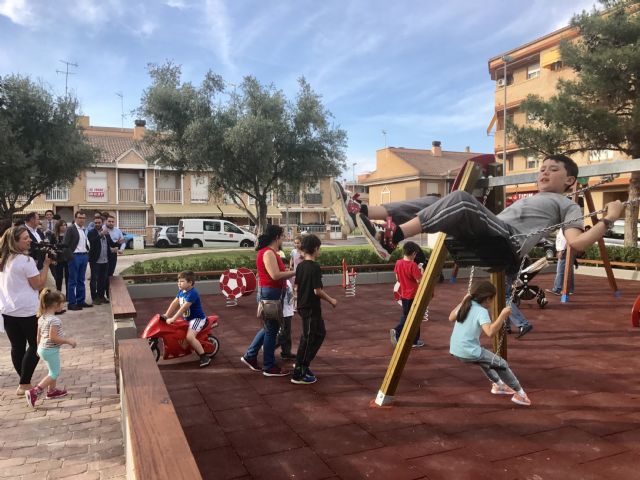 Un encuentro participativo de los vecinos con el equipo de Gobierno inaugura el nuevo jardín Aljada de Puente Tocinos - 3, Foto 3
