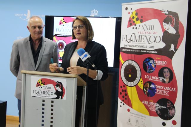 El Cabrero, Lole Montoya, Potito y Alba Heredia, en el XXIII Festival de Flamenco de San Pedro del Pinatar - 1, Foto 1
