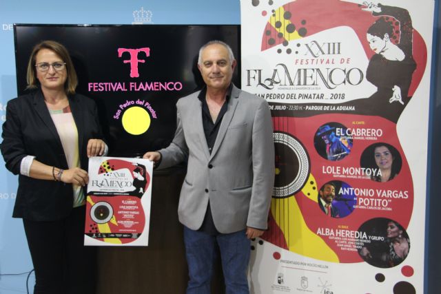 El Cabrero, Lole Montoya, Potito y Alba Heredia, en el XXIII Festival de Flamenco de San Pedro del Pinatar - 2, Foto 2