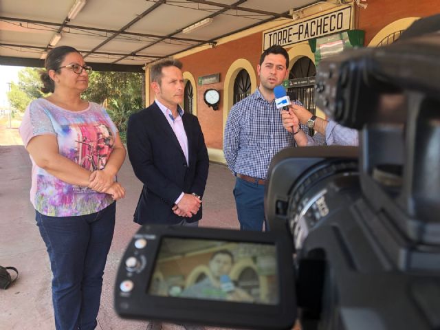 El Consistorio exige a ADIF la urgente adecuación del entorno de la Estación de Ferrocarril de Torre Pacheco - 1, Foto 1