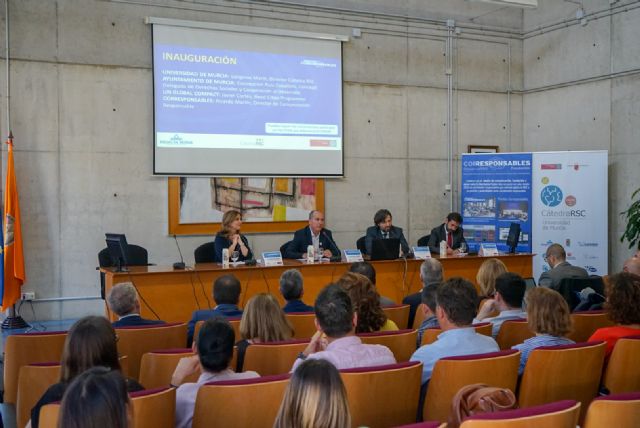 Corresponsables hace balance en la UMU de los Objetivos de Desarrollo Sostenible con la presentación del Anuario 2019 - 2, Foto 2