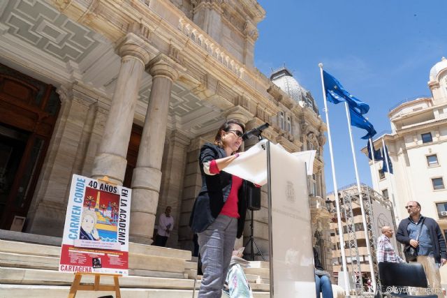 El discurso ´Poesía ante el tiempo y la inmortalidad´, de Carmen Conde, resuena en Cartagena por el 40 aniversario del ingreso en la RAE - 1, Foto 1