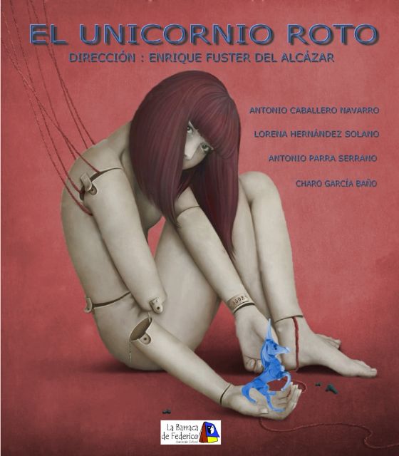 El grupo pinatarense  La Barraca de Federico abre mañana el Certamen de Teatro Aficionado Francisco Rubio con El unicornio roto de Tennesse Williams - 1, Foto 1