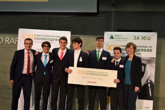 El colegio Monteagudo-Nelva gana el XIII Concurso Nacional de Miniempresas en la categoría de Transformación Digital - 1, Foto 1