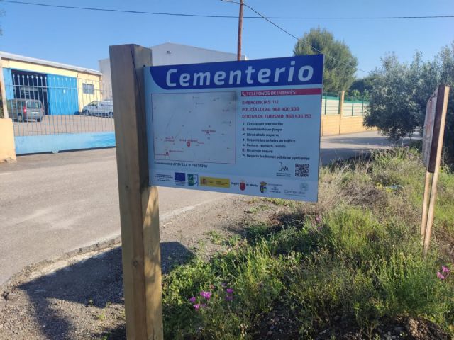 Instalada la nueva señalización en pedanías rurales de Puerto Lumbreras - 3, Foto 3