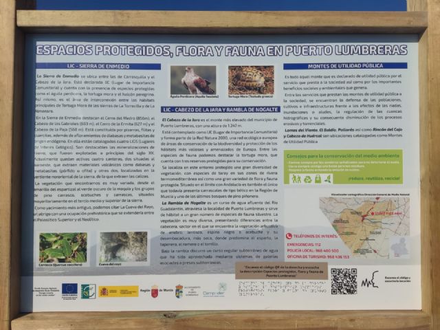 Instalada la nueva señalización en pedanías rurales de Puerto Lumbreras - 4, Foto 4
