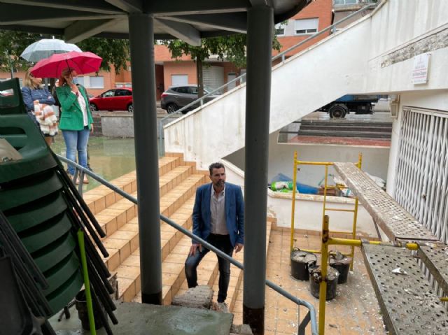 El centro cultural La Rosaleda de Algezares estrenará una pasarela exterior para facilitar el acceso a las personas mayores con movilidad reducida - 1, Foto 1