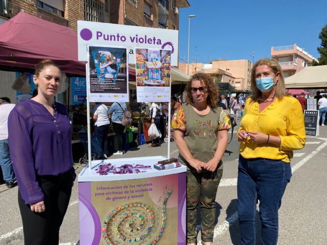 El Punto Violeta de San Pedro del Pinatar se traslada a los mercados - 2, Foto 2