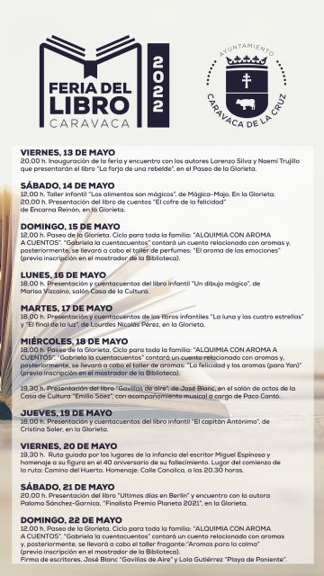 Caravaca se reencuentra del 13 al 22 de mayo con la Feria del Libro en la primera edición tras la pandemia - 2, Foto 2