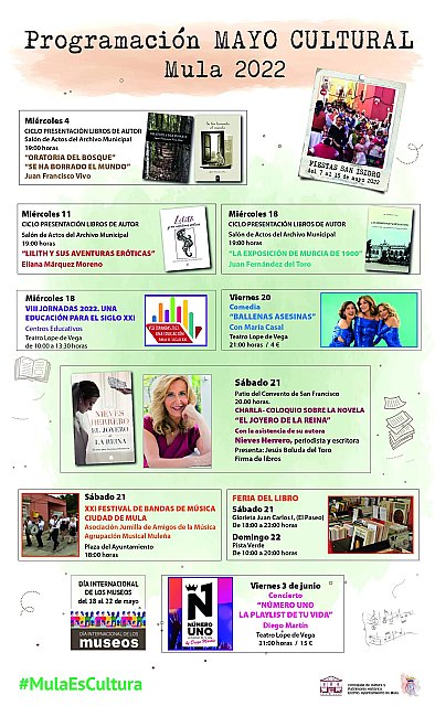 Programa cultural mayo 2022 Mula - 1, Foto 1