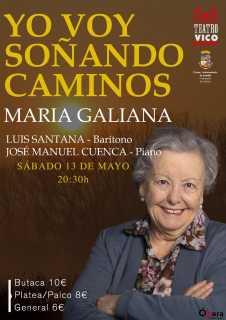 Recital ´Yo voy soñando caminos´, con María Galiana - 1, Foto 1