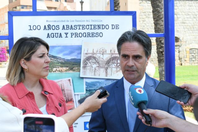La exposición fotográfica itinerante sobre la historia de la MCT llega a Cartagena con motivo del 80 aniversario de la traída de   las aguas del Taibilla a la ciudad portuaria - 2, Foto 2