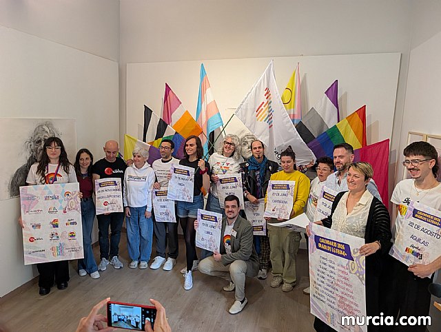 La Región de Murcia se vertebra por la diversidad: La Red Regional LGTBIAQ+ presenta en Lorca el calendario unificado de los Orgullos 2026 - 2, Foto 2