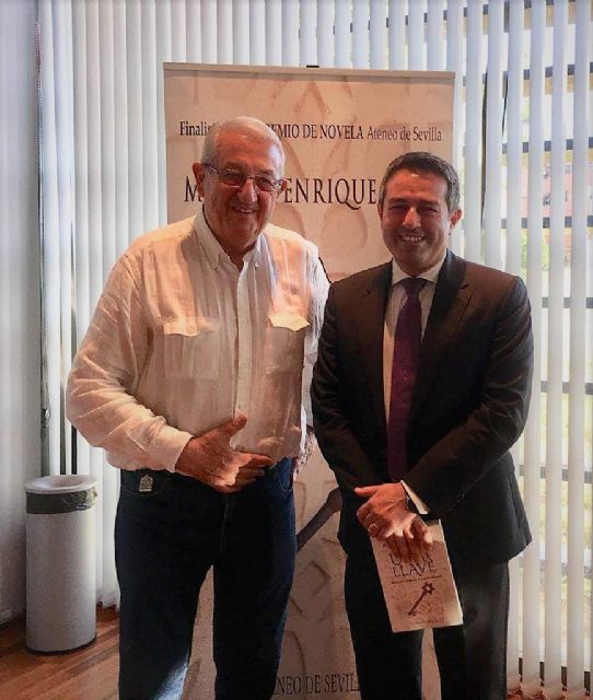 Presentado en Alcantarilla el libro de Manuel E. Mira LA ÚLTIMA LLAVE - 2, Foto 2