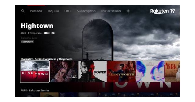 PlataformaRakuten TV lanza el servicio de suscripción STARZPLAY en la plataforma - 1, Foto 1