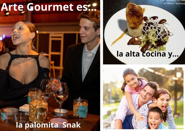 Arte Gourmet es la alta cocina y la palomita Snack - 1, Foto 1