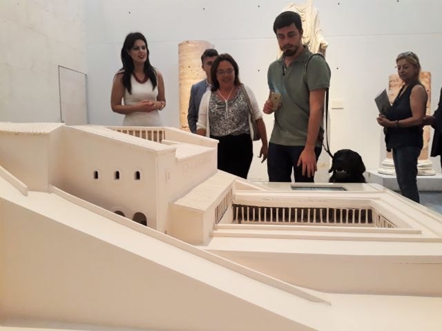El Museo del Teatro Romano de Cartagena incorpora un nuevo sistema para mejorar las visitas de personas con discapacidad visual - 2, Foto 2
