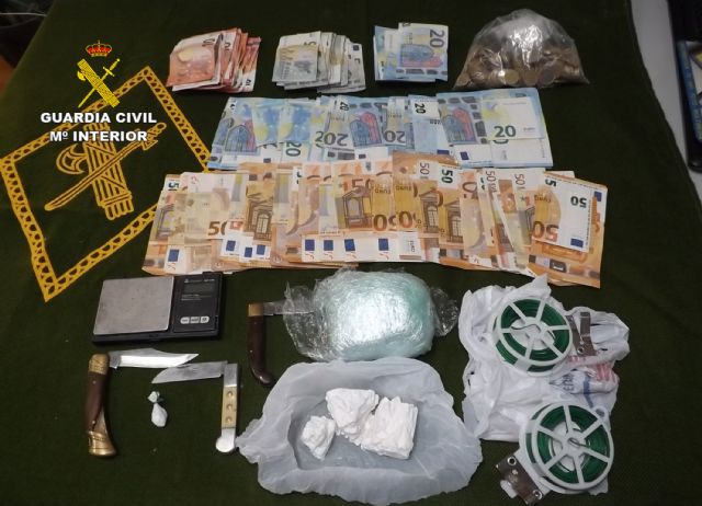 La Guardia Civil desmantela un activo punto de venta de cocaína en Cartagena - 2, Foto 2