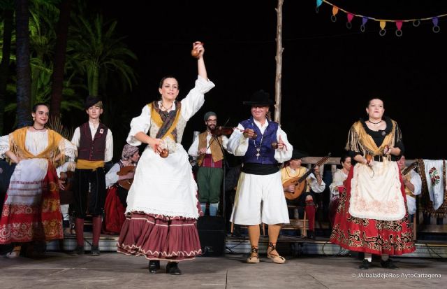 El Festival Nacional de Folclore en la Comarca de Cartagena cerró su XXXVI edición dedicada a los cafés cantantes - 1, Foto 1
